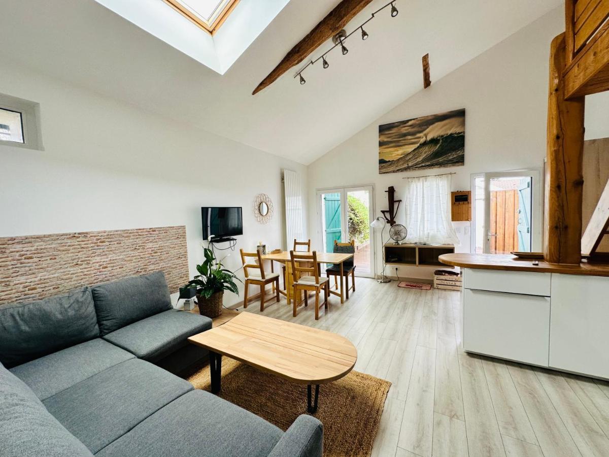 Sunny - Charmant Duplex Avec Terrasse Privative Tosse Luaran gambar